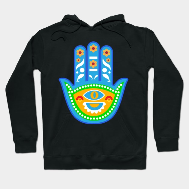 Hamsa design Hoodie by holidaystore